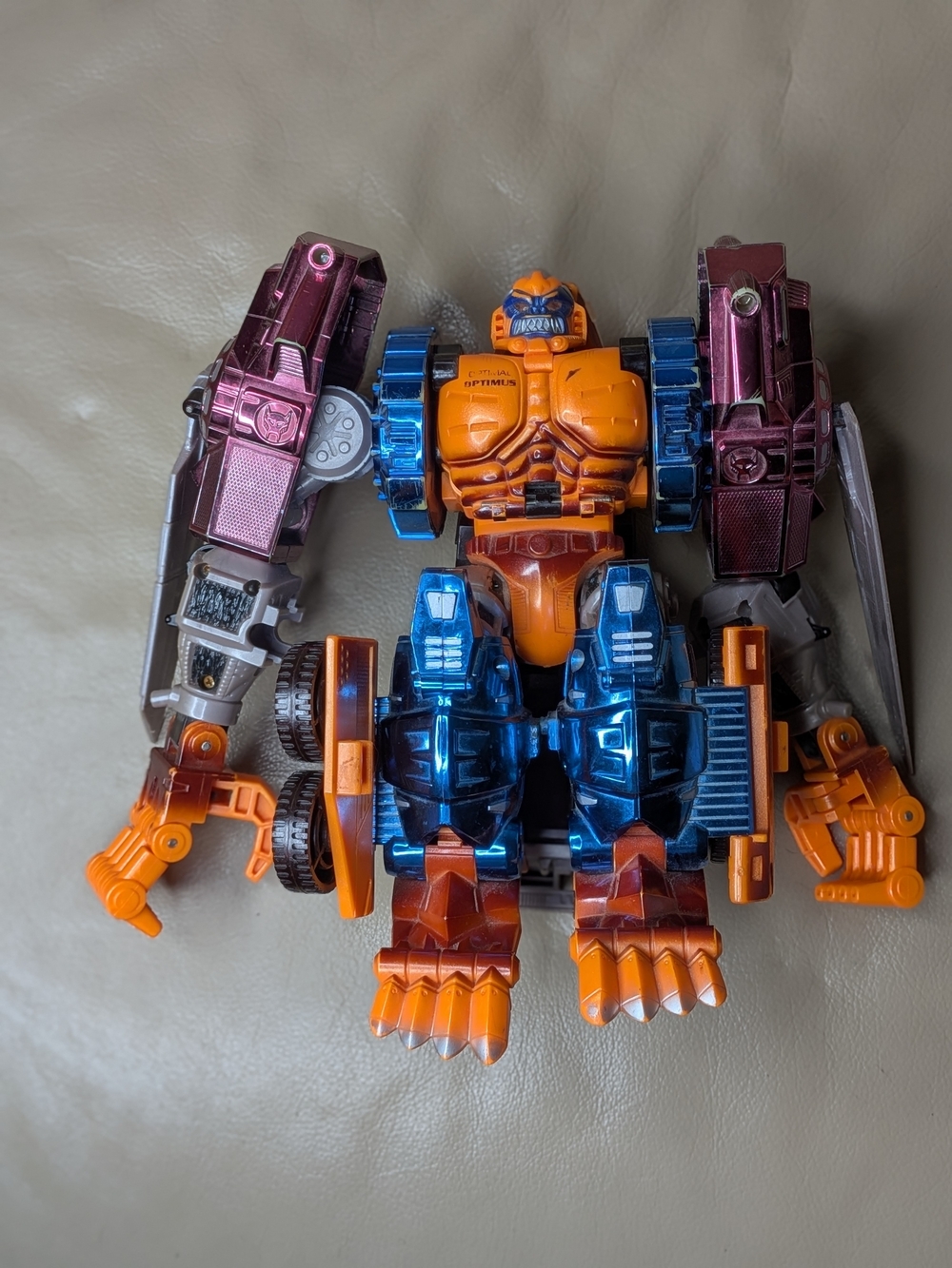 Transformers Beast Wars Transmetals Optimal Optimus PRIME Vintage 1997